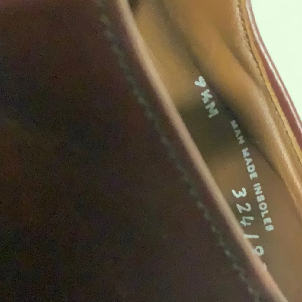Bostonian Classics Burgundy Leather Cap Toe 9.5 M